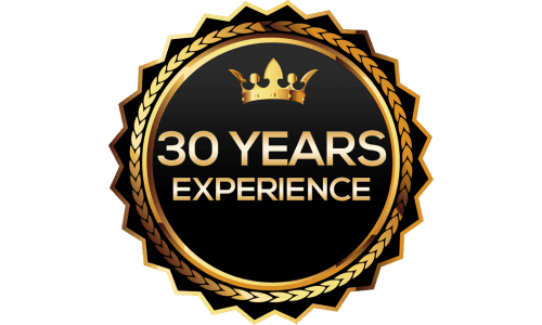 30 Years of Experience 